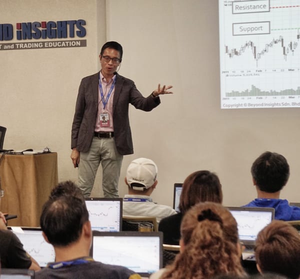 Kevin Hoi talking about technical charting