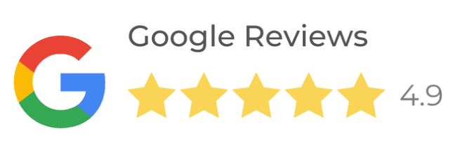 Google Reviews 4.9 rating